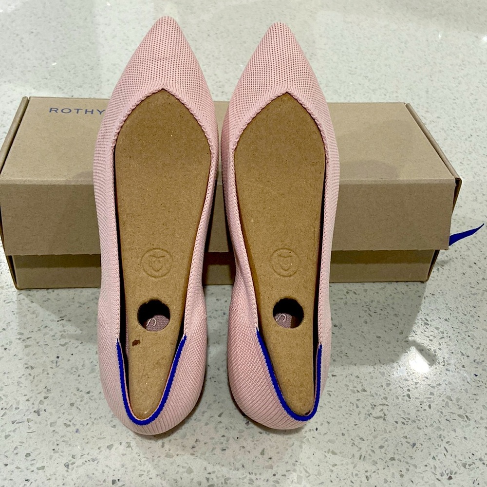 Brand new Rothy’s flats